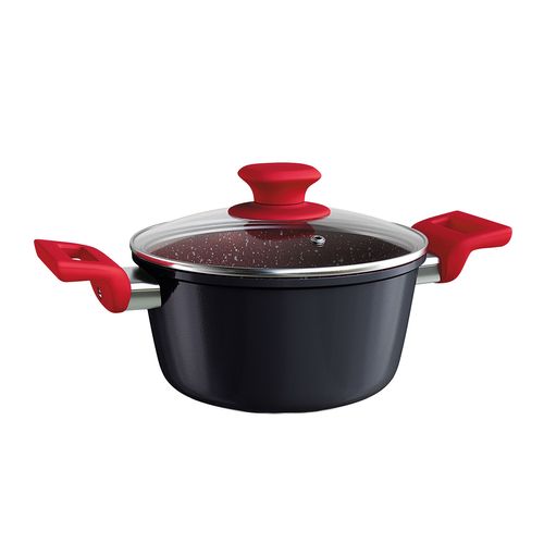 Caçarola Colorstone 20 Cm Titânio, 5 Camadas