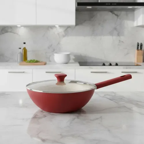 Wok 28 cm Intense Vermelho