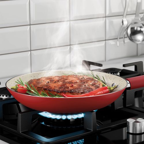 Frigideira 22 cm Intense Vermelho