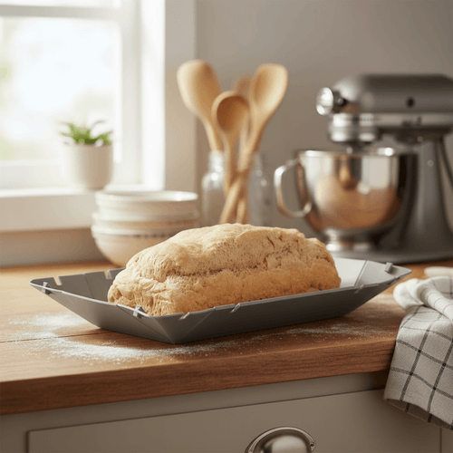 Forma De Silicone Desmontável 28 X 13 Cm Cinza